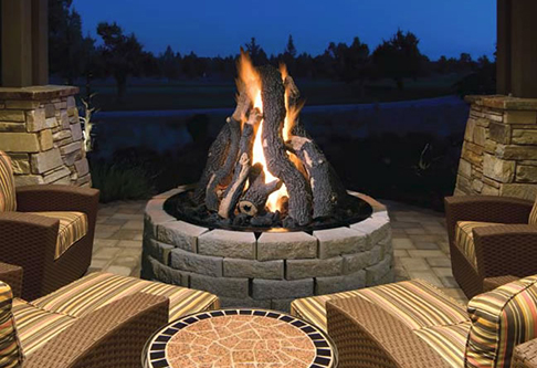 outdoor patio fire pits