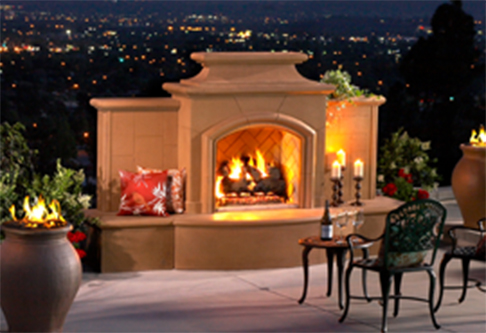 OUTDOOR FIREPLACES