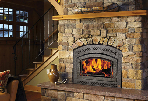 Wood burning fireplaces