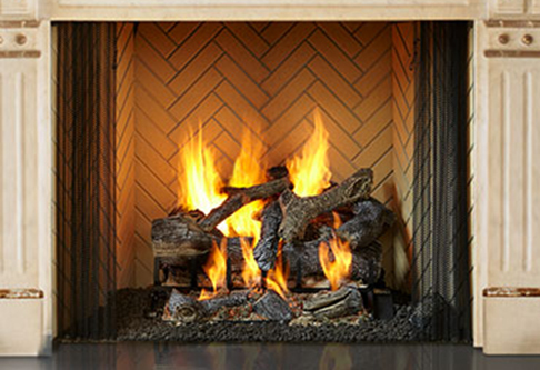 Wood burning fireplaces