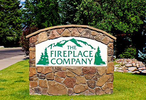 The Fireplace Company signage